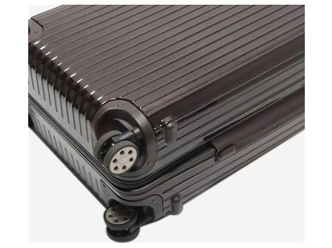 Rimowa Großer Salsa Deluxe Koffer in Dunkelbraun - Ansicht 4