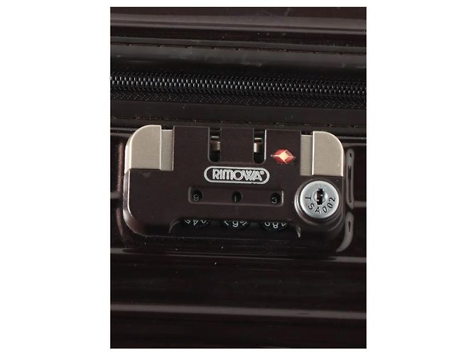 Rimowa Großer Salsa Deluxe Koffer in Dunkelbraun - Ansicht 9