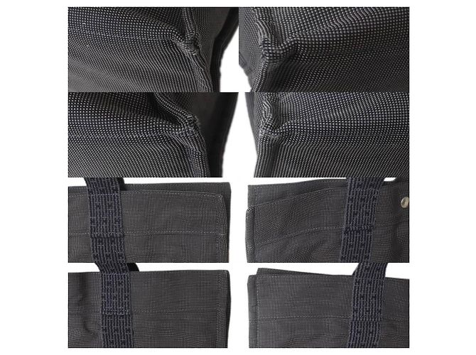 Hermès Tote MM Grau Air Line Braun - Ansicht 6