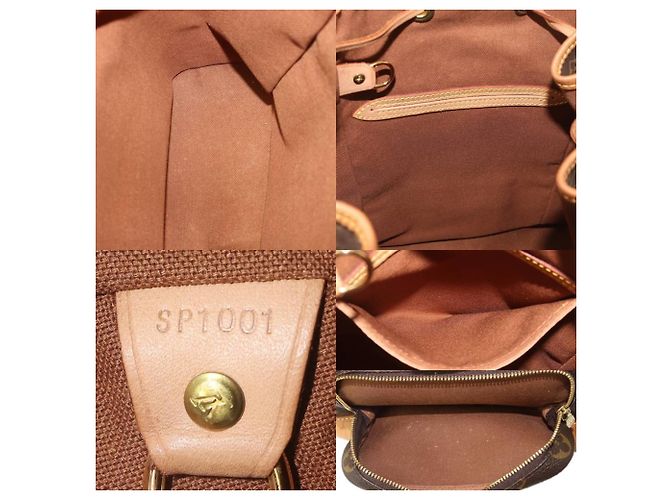 Louis Vuitton Montsouris MM Monogram Rucksack Monogramm - Ansicht 10