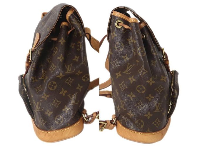 Louis Vuitton Montsouris MM Monogram Rucksack Monogramm - Ansicht 4