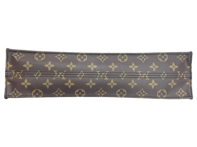 Borsa Tote Sac Plat Monogram Louis Vuitton Marrone - vista 5