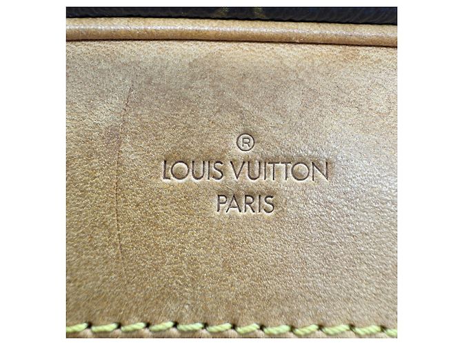 Bowling Borsa a mano Monogram Trouville di Louis Vuitton Marrone - vista 12