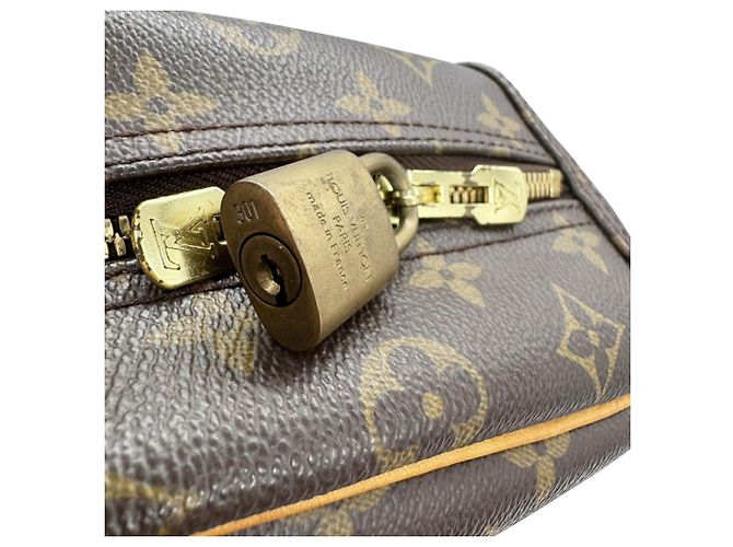 Bowling Borsa a mano Monogram Trouville di Louis Vuitton Marrone - vista 19