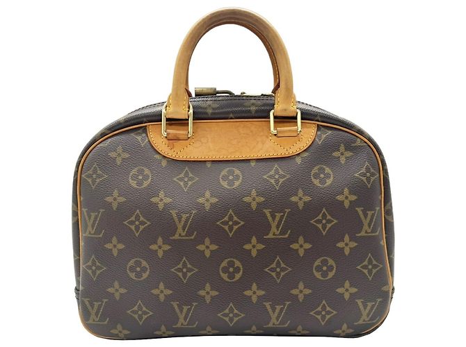 Bowling Borsa a mano Monogram Trouville di Louis Vuitton Marrone - vista 2