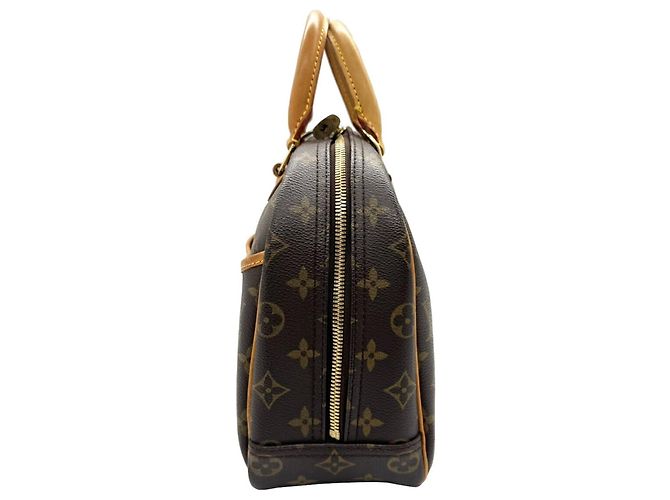 Bowling Borsa a mano Monogram Trouville di Louis Vuitton Marrone - vista 3
