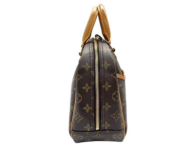 Bowling Borsa a mano Monogram Trouville di Louis Vuitton Marrone - vista 4