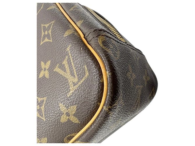 Bowling Borsa a mano Monogram Trouville di Louis Vuitton Marrone - vista 6