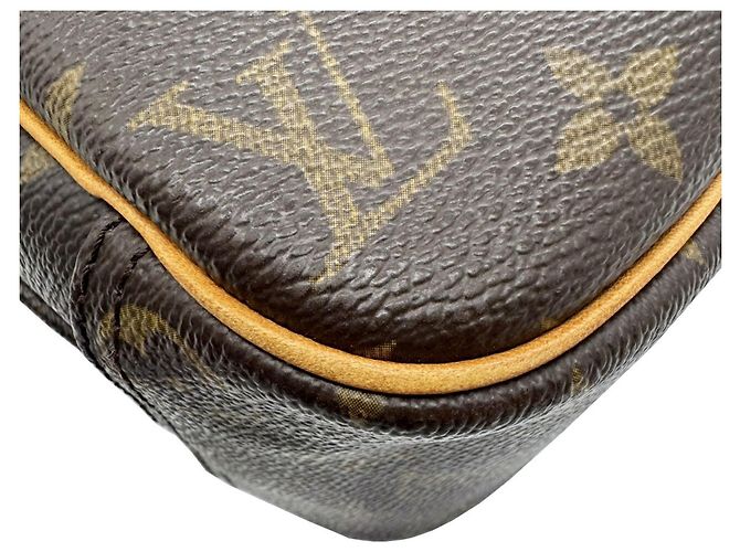 Bowling Borsa a mano Monogram Trouville di Louis Vuitton Marrone - vista 7