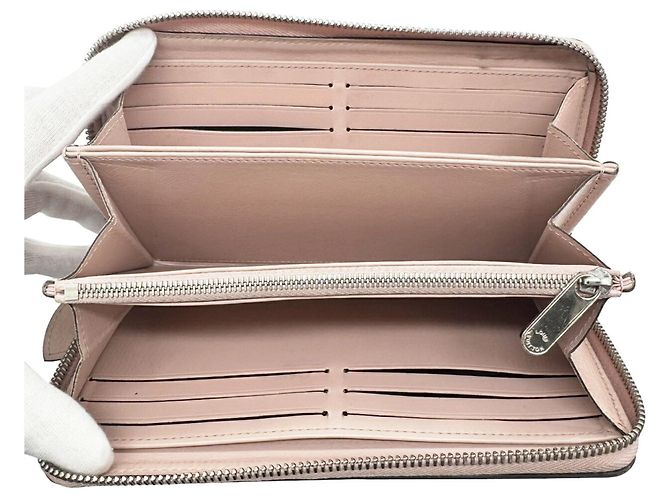 Cartera Larga Mahina Louis Vuitton en Rosa - vista 11