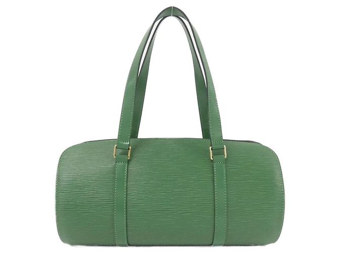 Soufflot Handtasche Epi Louis Vuitton Grün - Ansicht 2