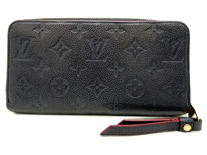 Zippy Geldbörse Louis Vuitton Rot Marineblau - Ansicht 2