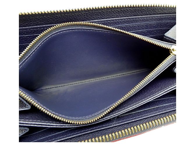Zippy Geldbörse Louis Vuitton Rot Marineblau - Ansicht 7