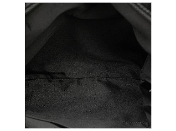 Borsa a tracolla in tela Zucchino nera Fendi Nero - vista 4
