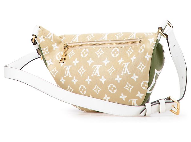 Bumbag gigante Monogram verde Louis Vuitton - vista 2