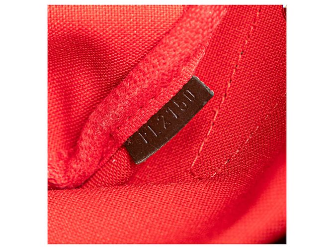 Louis Vuitton Marrone Damier Ebene Rivington GM - vista 7