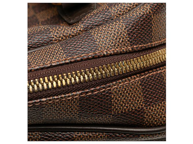 Louis Vuitton Marrone Damier Ebene Rivington GM - vista 9