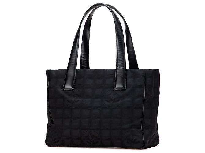 Borsa tote in nylon nera della nuova linea da viaggio di Chanel Nero - Ansicht 2