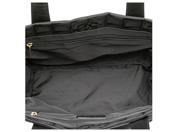 Borsa tote in nylon nera della nuova linea da viaggio di Chanel Nero - Ansicht 4