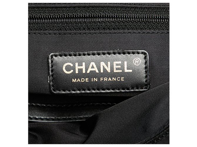 Borsa tote in nylon nera della nuova linea da viaggio di Chanel Nero - Ansicht 5