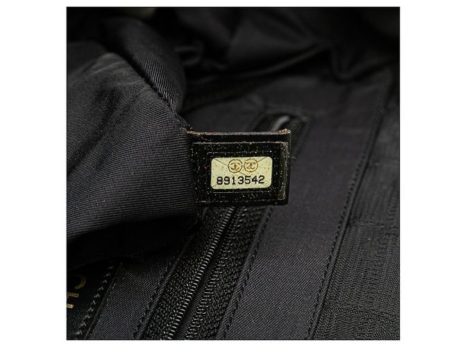 Borsa tote in nylon nera della nuova linea da viaggio di Chanel Nero - Ansicht 6