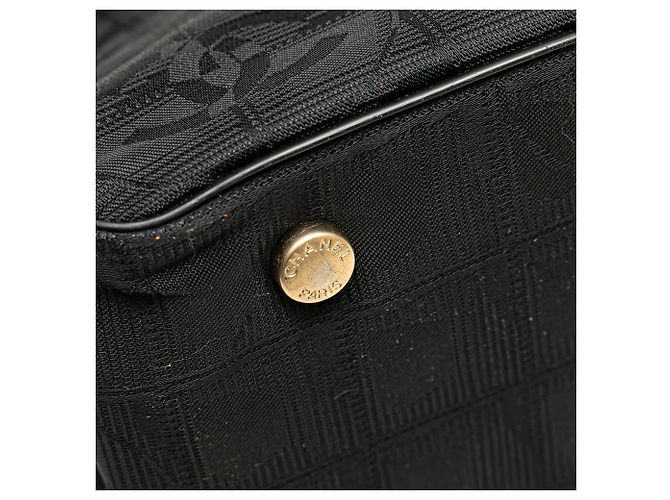 Borsa tote in nylon nera della nuova linea da viaggio di Chanel Nero - Ansicht 8