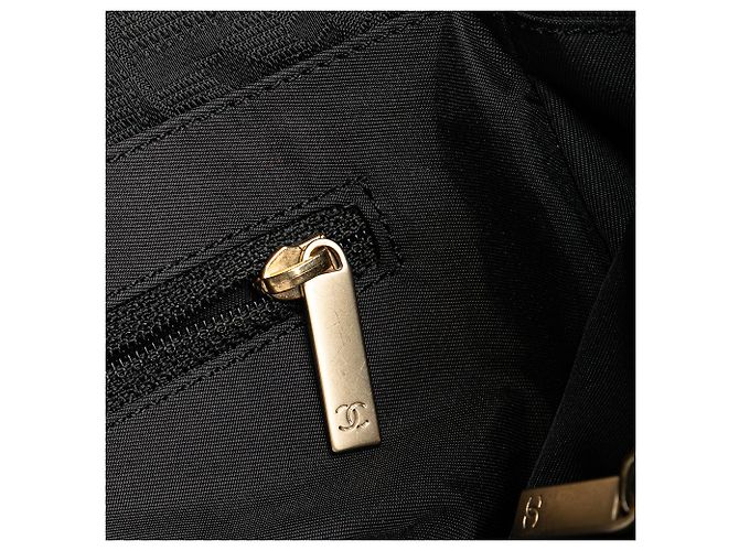 Borsa tote in nylon nera della nuova linea da viaggio di Chanel Nero - Ansicht 9
