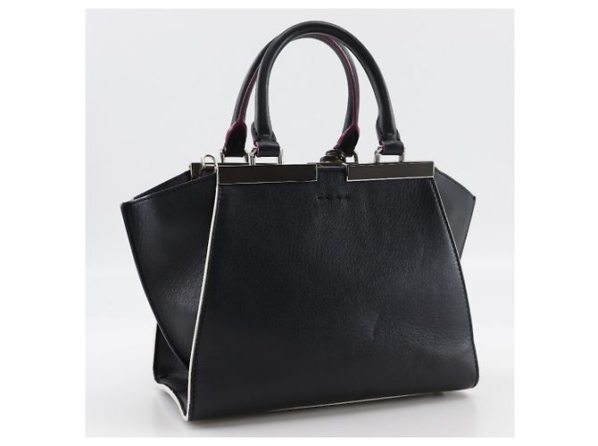 Borsa Fendi Petite Troisur Nero - vista 3