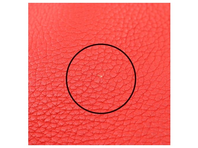 Borsa Tote Picotin TGM di Hermès Rosso - vista 10