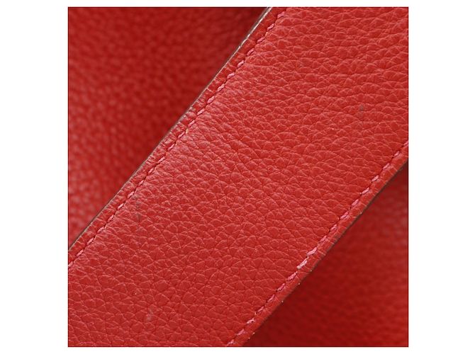 Borsa Tote Picotin TGM di Hermès Rosso - vista 16