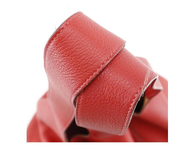 Borsa Tote Picotin TGM di Hermès Rosso - vista 5