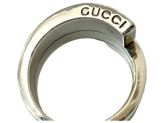 Bague Spiral Gucci Argenté - vue 5