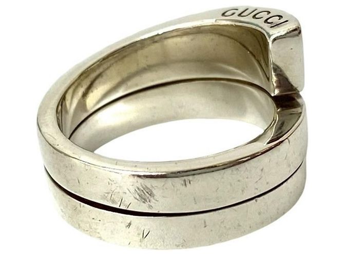 Bague Spiral Gucci Argenté - vue 8