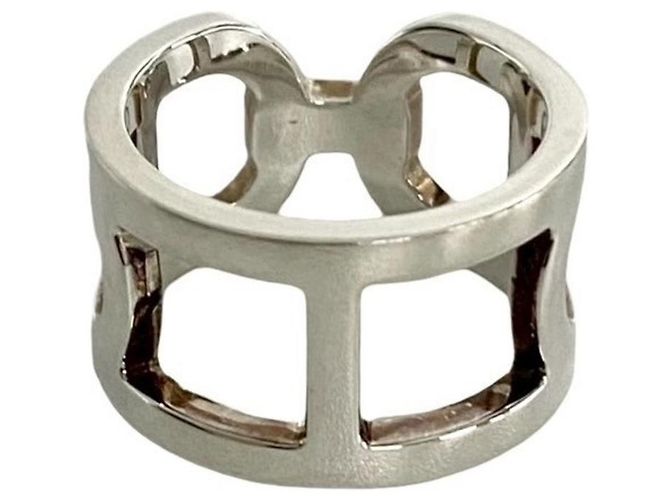 Ring Anello Hermès Ever Chaine d'Ancre in Argento 925 - vista 3