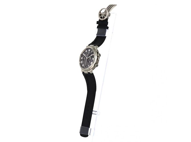 Breguet Marine Alarm Musical TI Automatic Wristwatch Brown Black - view 2