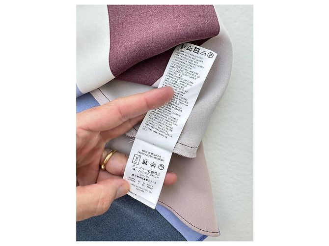 Abito Max & Co a righe con maniche lunghe taglio A-line Multicolore - vista 4