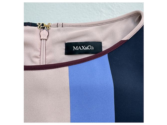 Abito Max & Co a righe con maniche lunghe taglio A-line Multicolore - vista 6