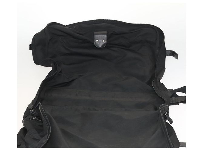 PRADA Funda para prendas de nylon negro plateado Auth bs28232 Plata - vista 11