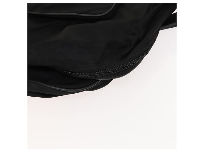 PRADA Funda para prendas de nylon negro plateado Auth bs28232 Plata - vista 16