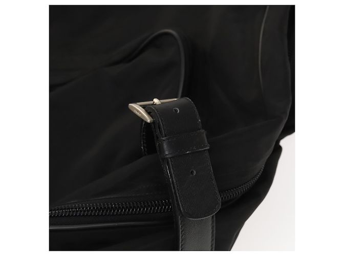 PRADA Funda para prendas de nylon negro plateado Auth bs28232 Plata - vista 23