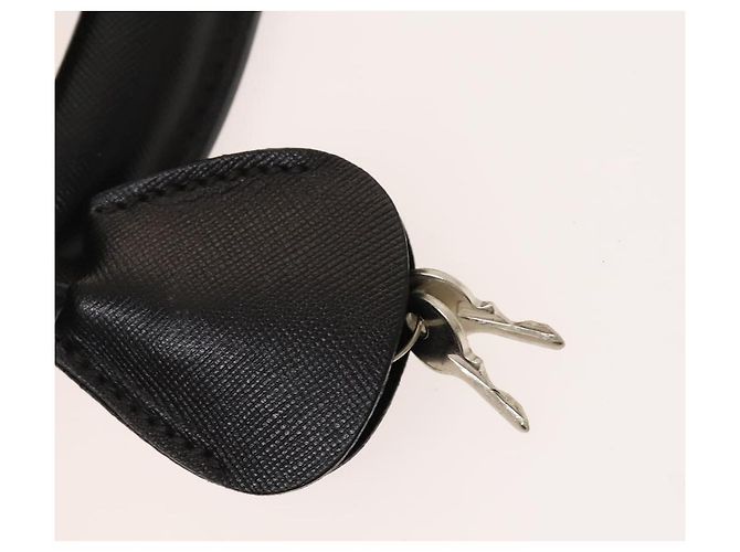 PRADA Funda para prendas de nylon negro plateado Auth bs28232 Plata - vista 9