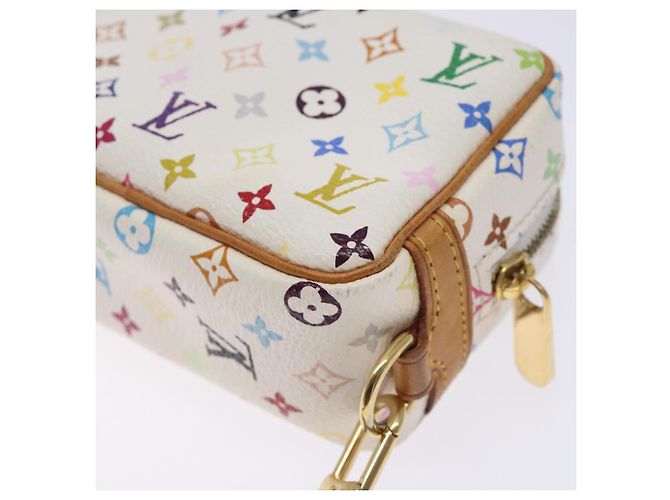 LOUIS VUITTON Trousse Wapity Monogram Multicolore Bianco M58033 LV Auth 133186 - vista 15