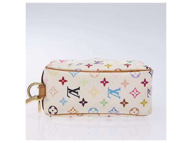 LOUIS VUITTON Trousse Wapity Monogram Multicolore Bianco M58033 LV Auth 133186 - vista 6