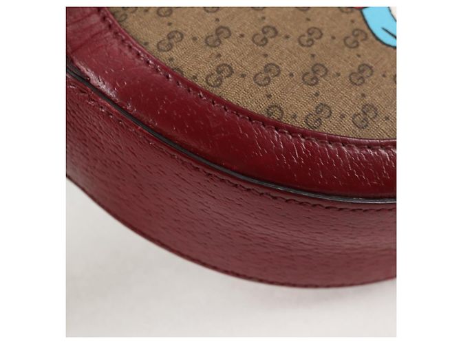Borsa di collaborazione GUCCI Micro GG Supreme Doraemon in PVC beige 625216 Auth 133618 - vista 15