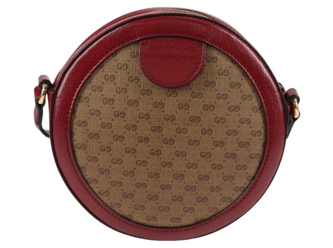 Borsa di collaborazione GUCCI Micro GG Supreme Doraemon in PVC beige 625216 Auth 133618 - vista 2