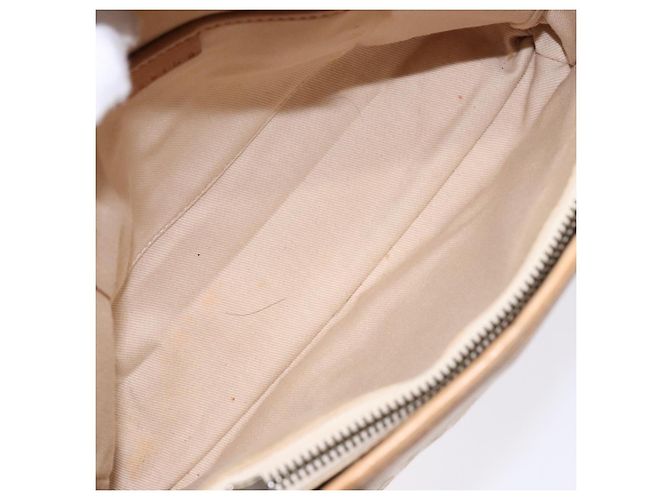Céline CELINE C Macadam Canvas Handtasche Beige Auth 134129 - Ansicht 11