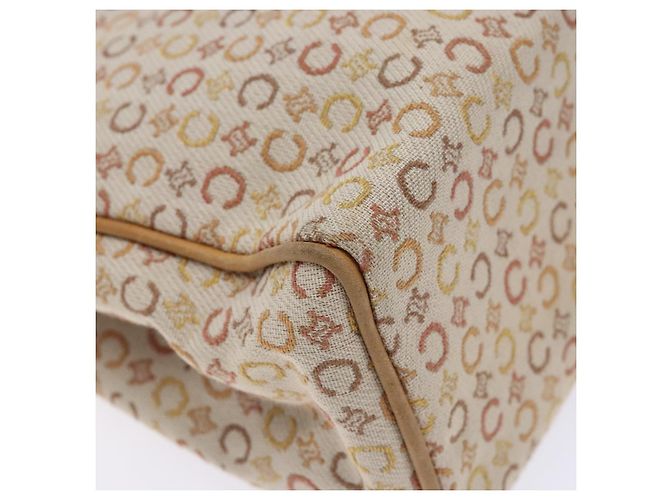 Céline CELINE C Macadam Canvas Handtasche Beige Auth 134129 - Ansicht 17