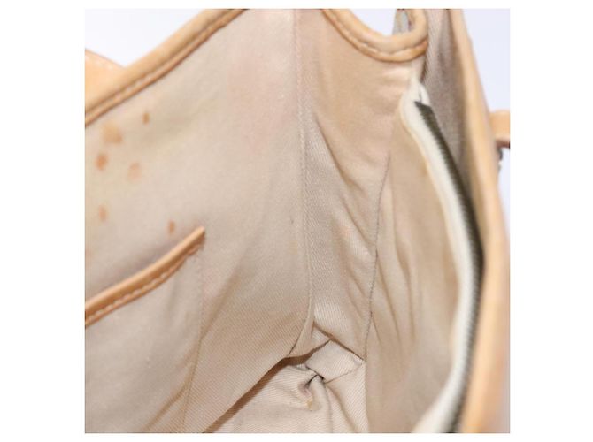 Céline CELINE C Macadam Canvas Handtasche Beige Auth 134129 - Ansicht 21
