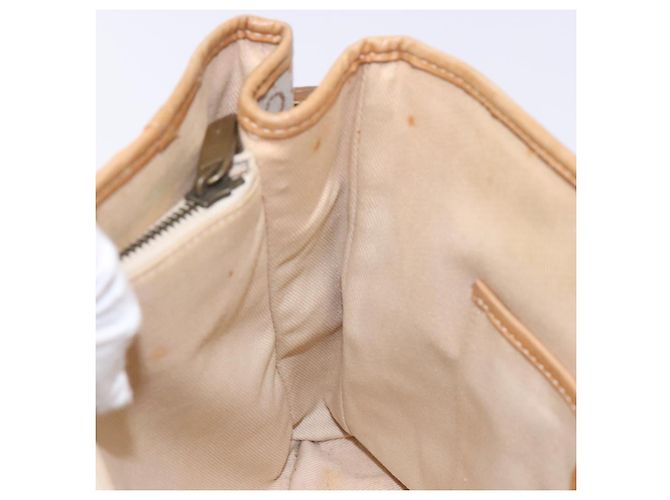 Céline CELINE C Macadam Canvas Handtasche Beige Auth 134129 - Ansicht 22