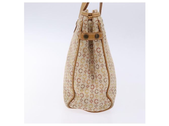 Céline CELINE C Macadam Canvas Handtasche Beige Auth 134129 - Ansicht 3